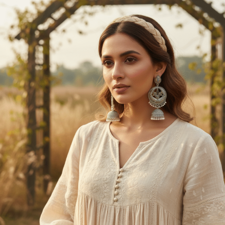 Antique Silver Jhumka Collection