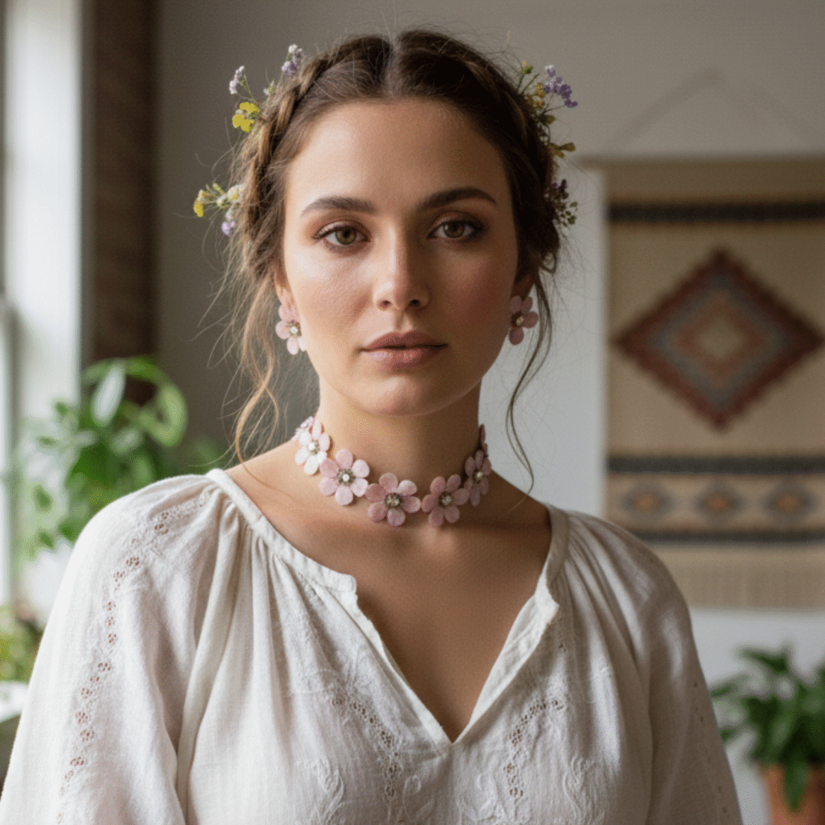 Blooming Flower Choker - Image 2